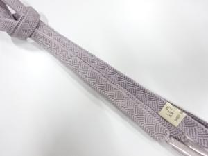 未使用品　正絹　手組帯締め